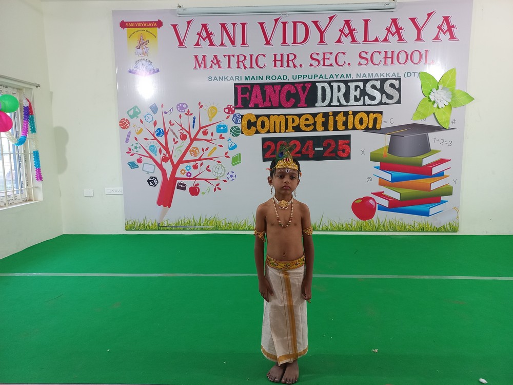 Fancy Dress Competition  (I- Std)- 2024-25